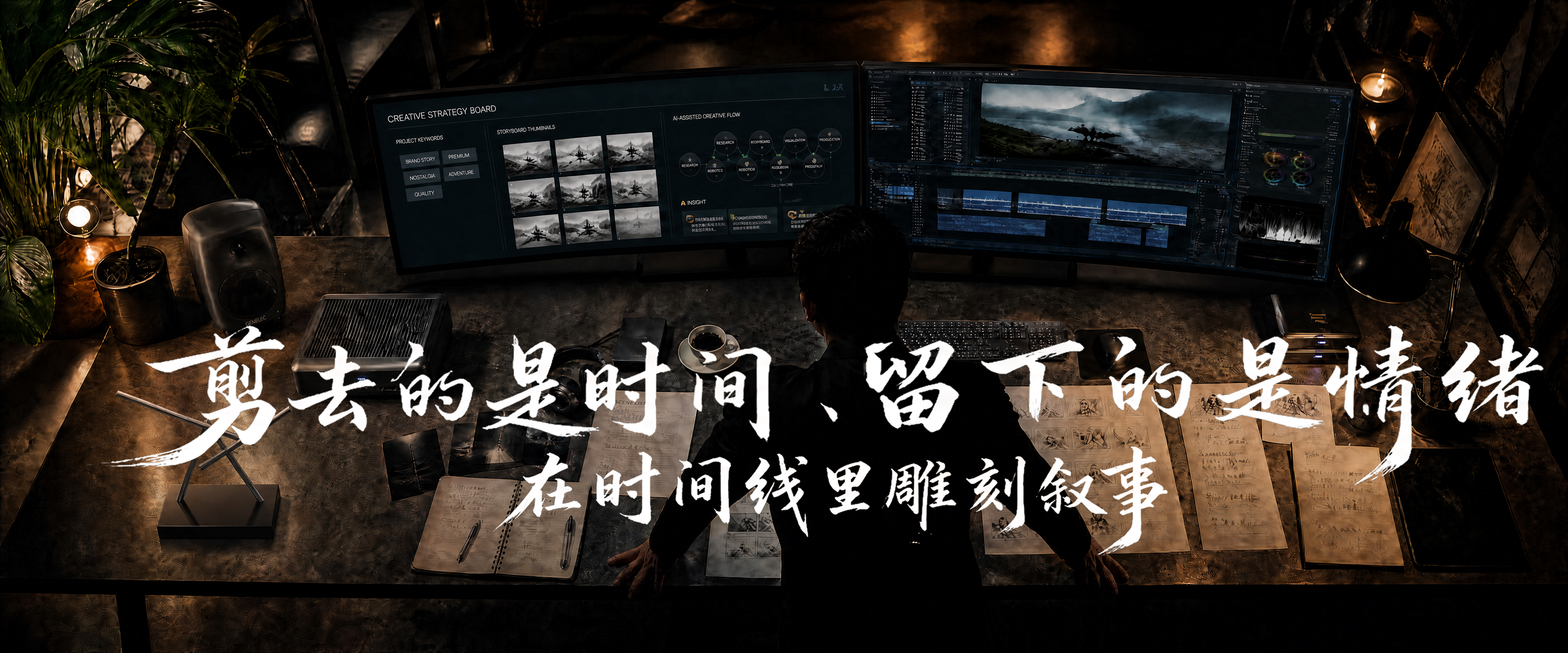 导演剪辑工作台横幅图